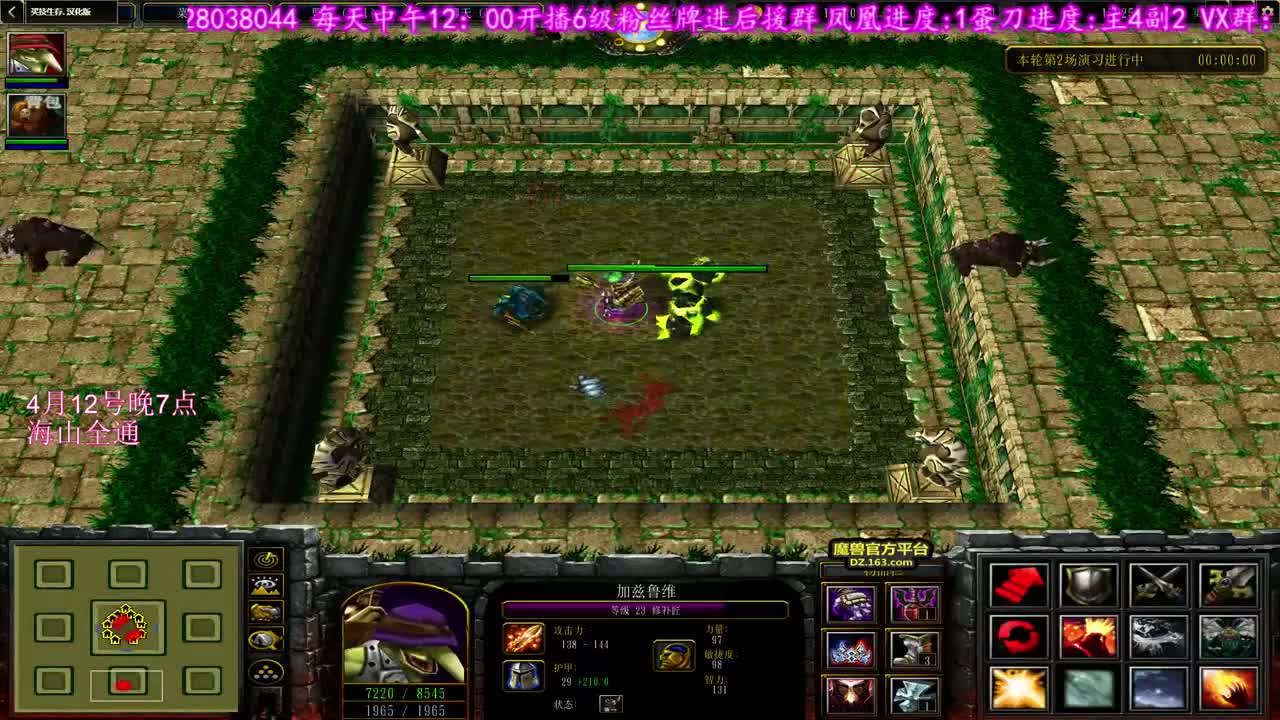 暴力元素萨HS伤害秀