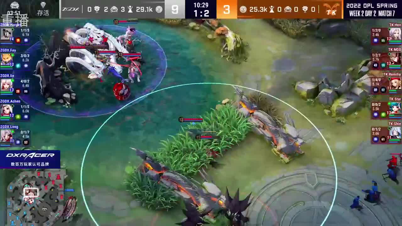 2022OPL春季赛常规赛 第1段