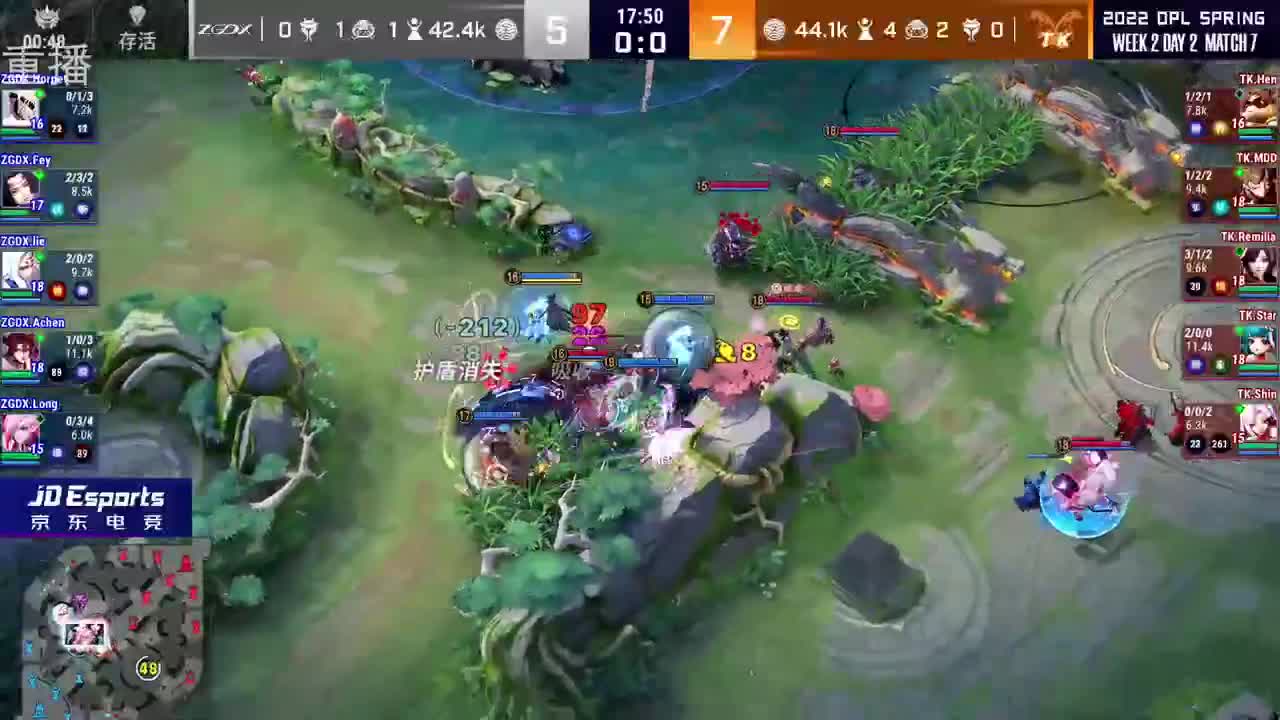 2022OPL春季赛常规赛 第2段