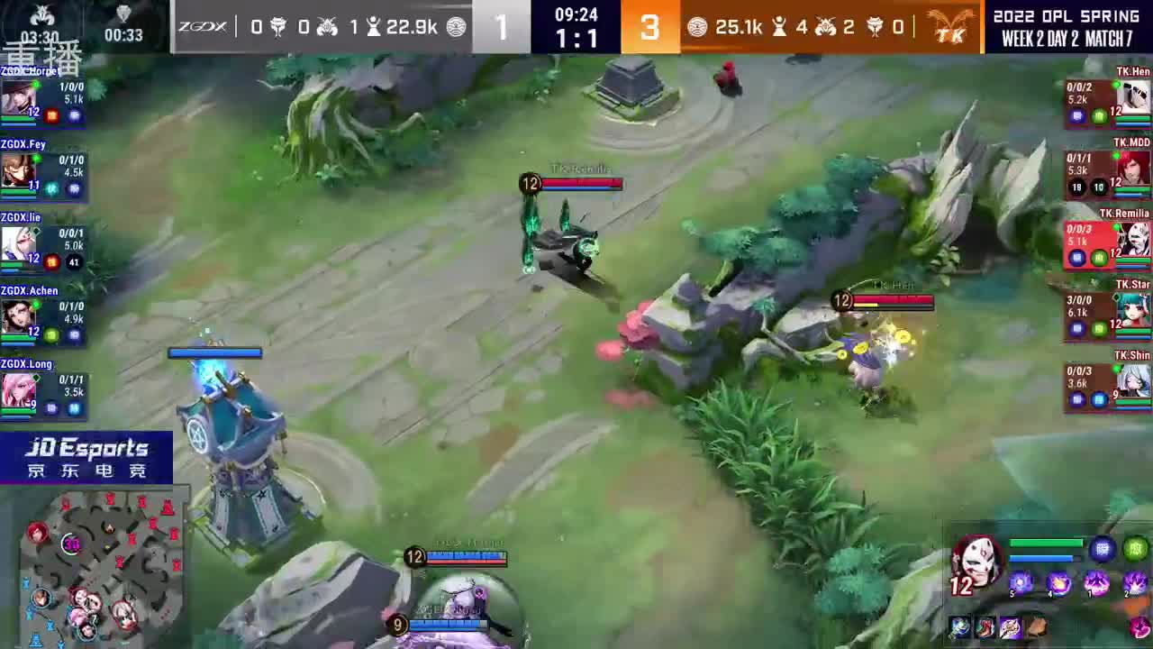 2022OPL春季赛常规赛 第2段