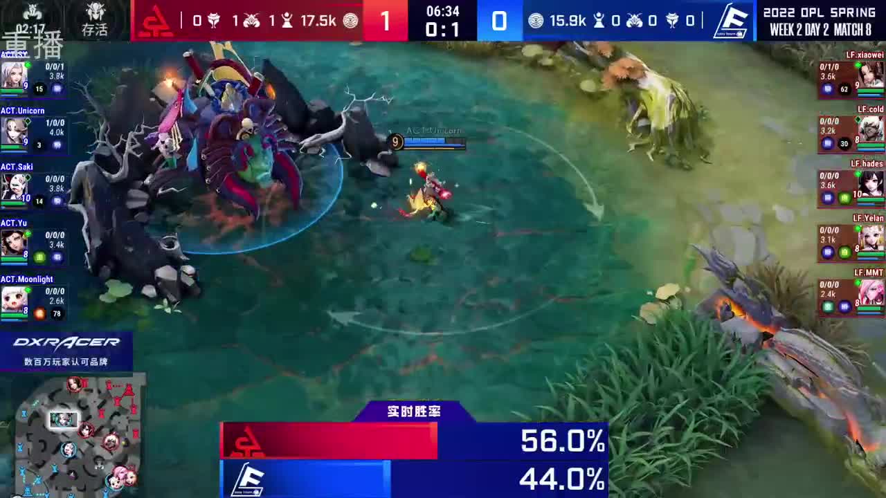 2022OPL春季赛常规赛 第2段