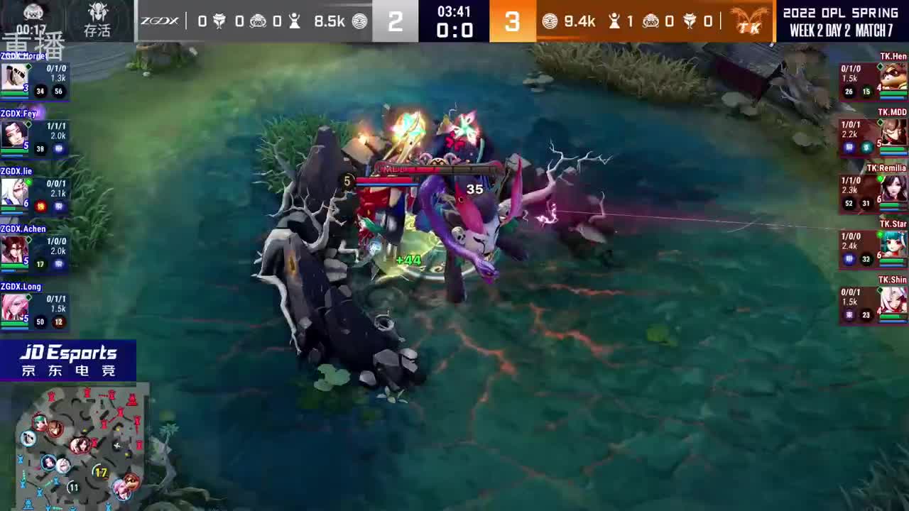 2022OPL春季赛常规赛 第1段