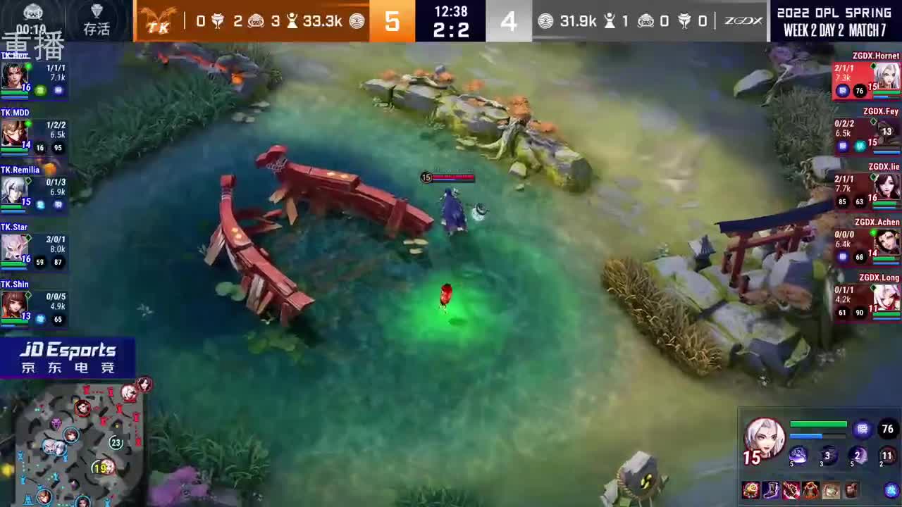 2022OPL春季赛常规赛 第1段