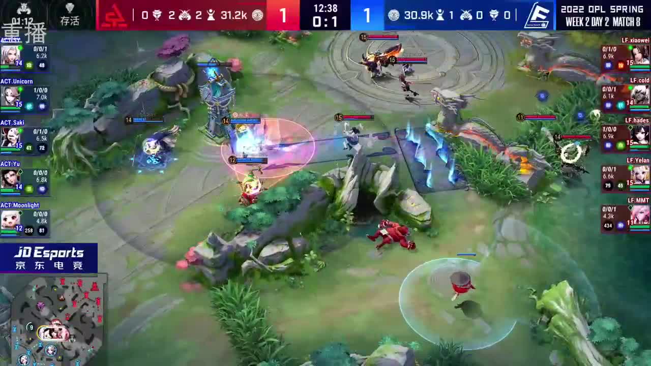 2022OPL春季赛常规赛 第1段