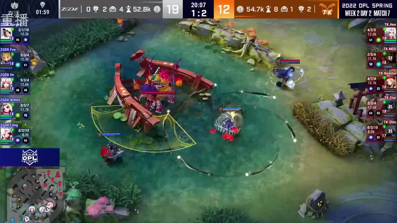 2022OPL春季赛常规赛 第1段