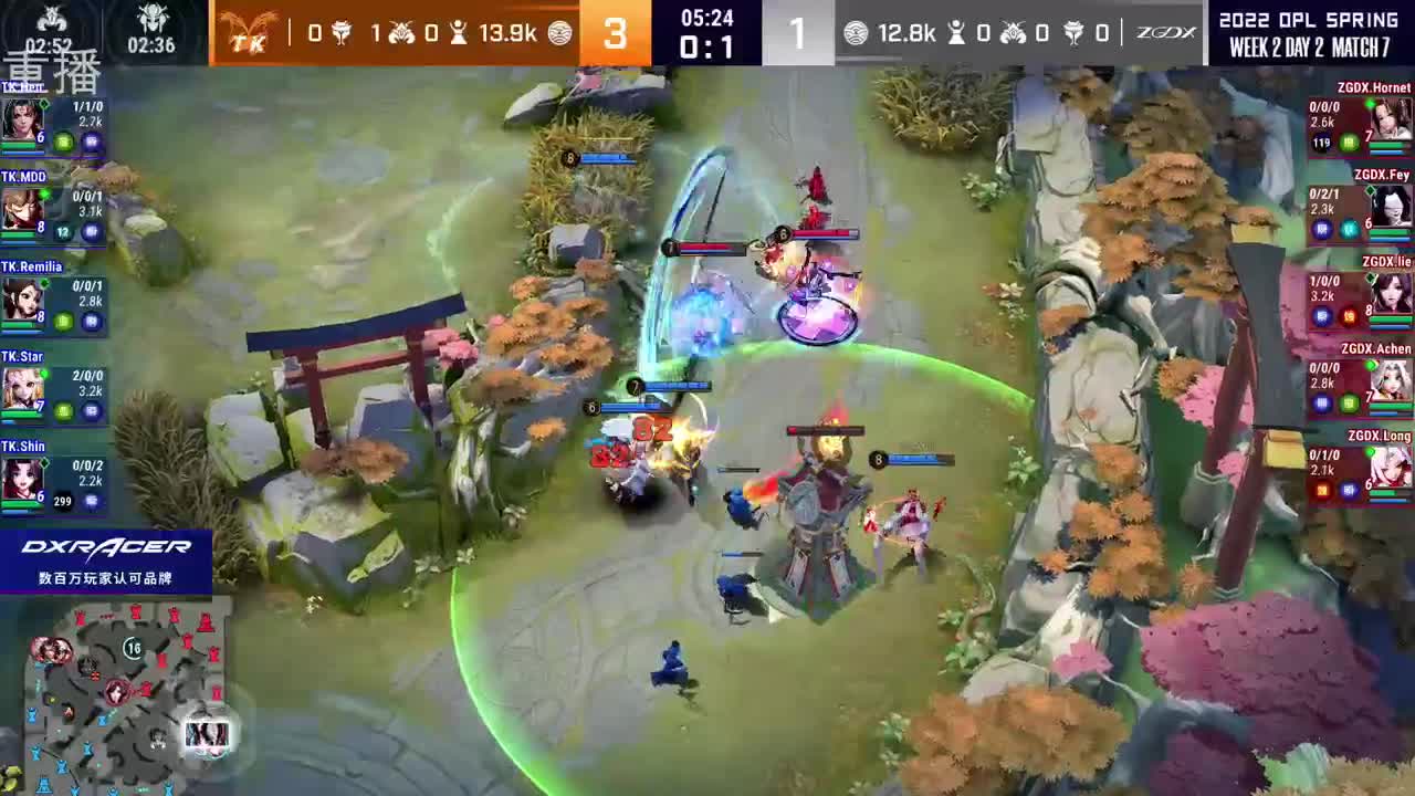 2022OPL春季赛常规赛 第2段