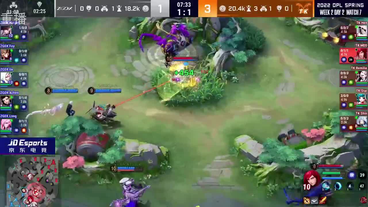 2022OPL春季赛常规赛 第1段