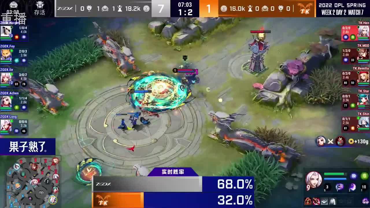 2022OPL春季赛常规赛 第1段