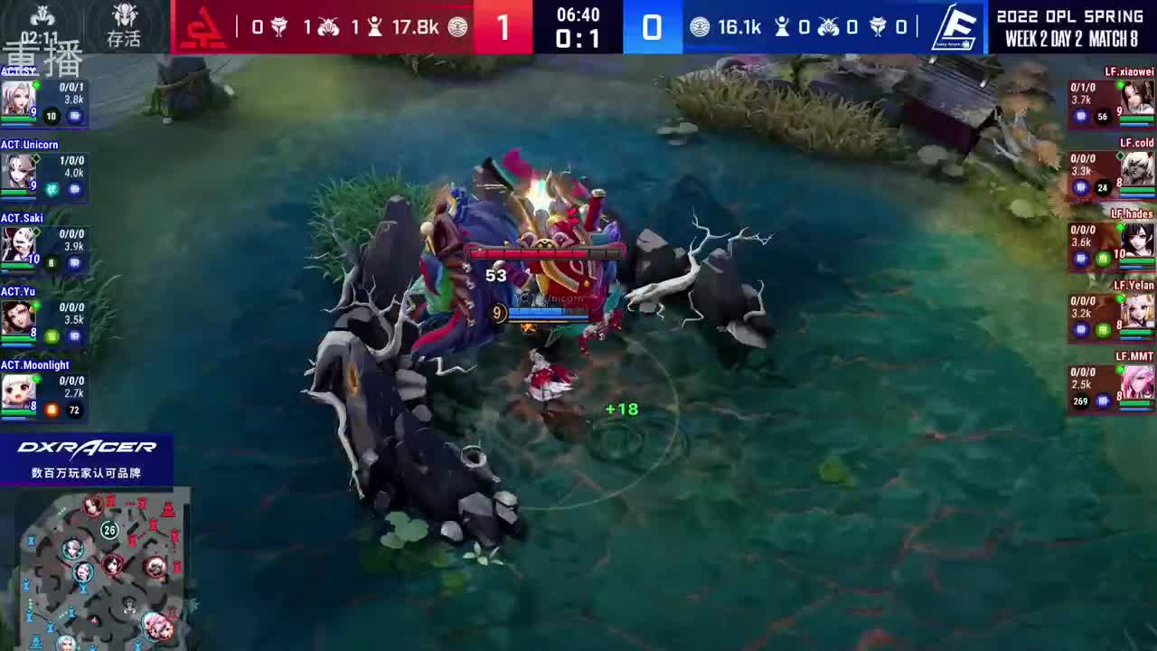 2022OPL春季赛常规赛 第1段