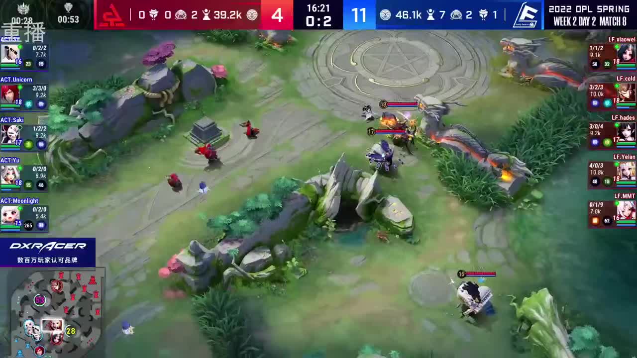 2022OPL春季赛常规赛 第2段