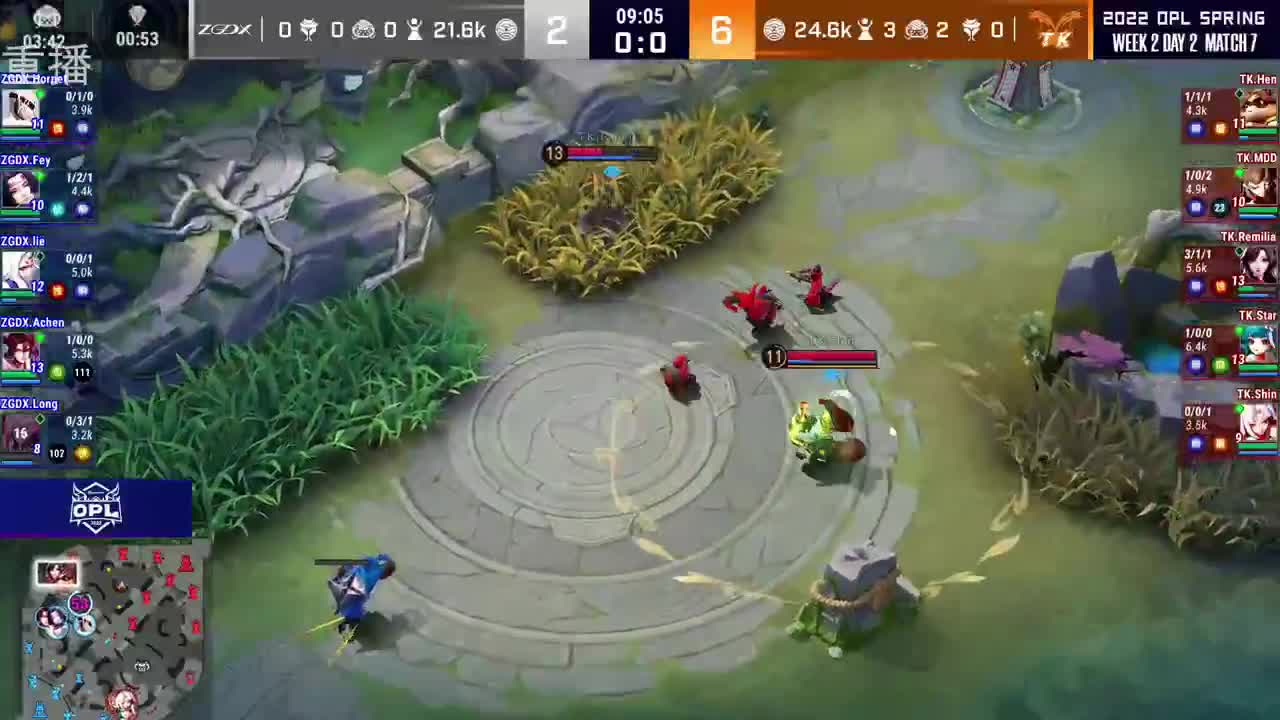 2022OPL春季赛常规赛 第2段