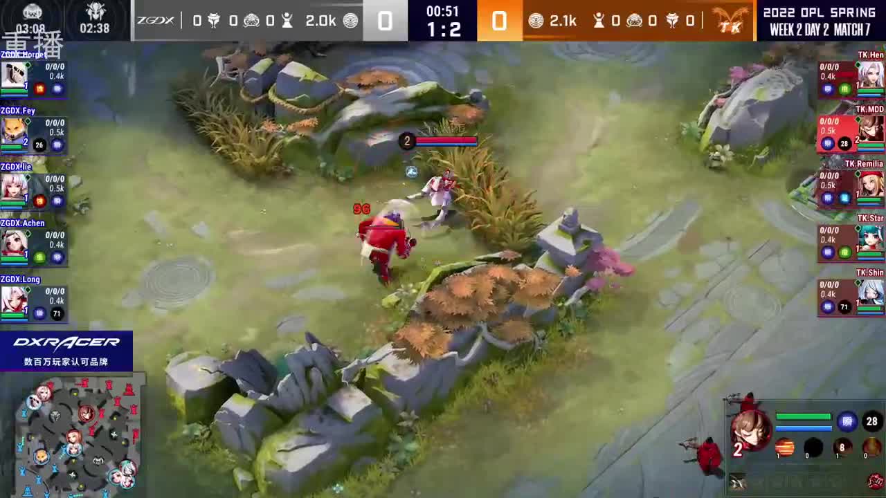 2022OPL春季赛常规赛 第2段