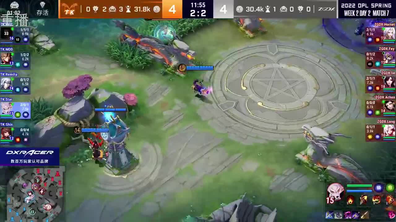 2022OPL春季赛常规赛 第2段