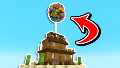 我的世界马桶生存7：探索气球小岛！在一个大气球里能找到什么呢？