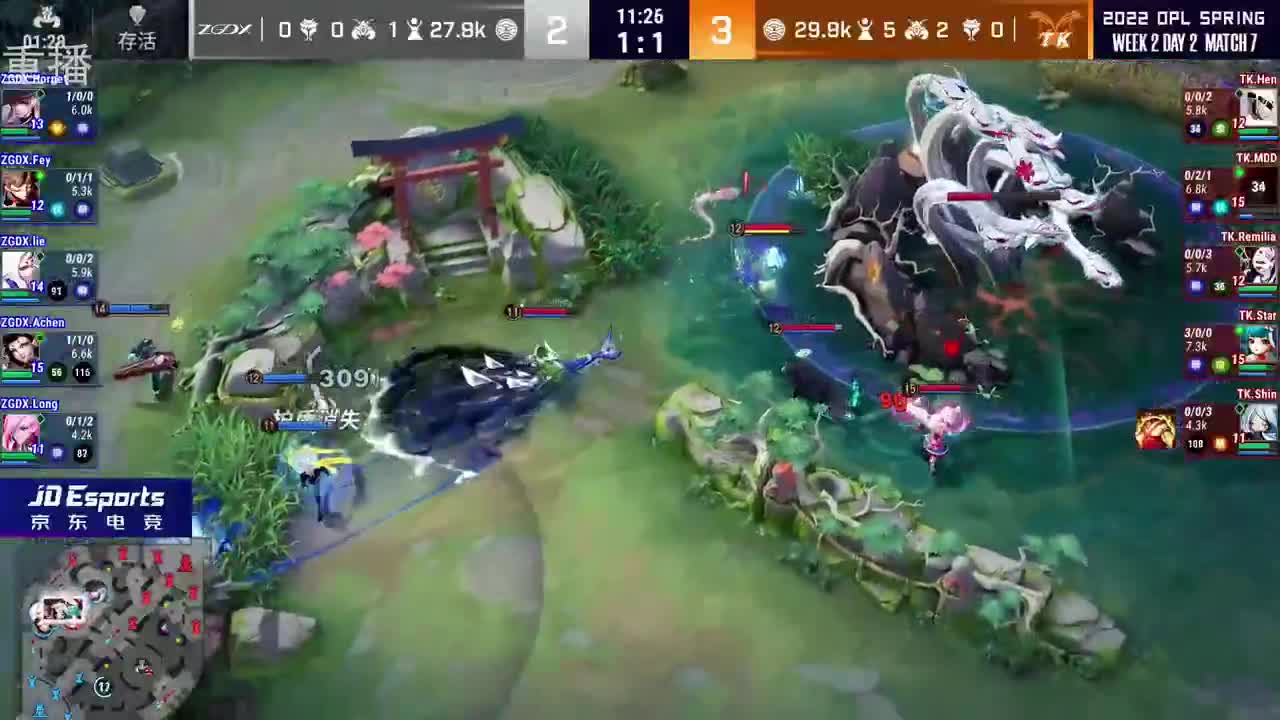 2022OPL春季赛常规赛 第2段