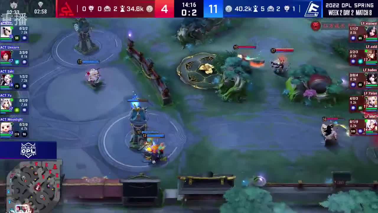 2022OPL春季赛常规赛 第3段