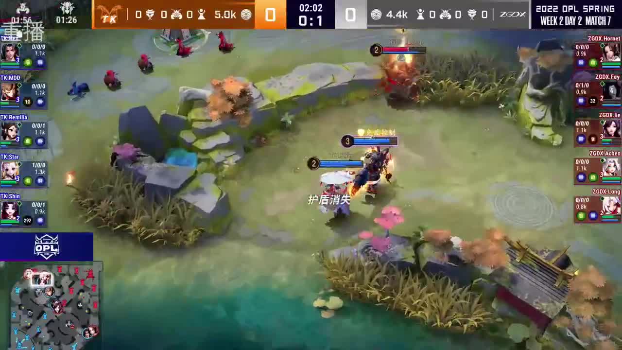 2022OPL春季赛常规赛 第1段