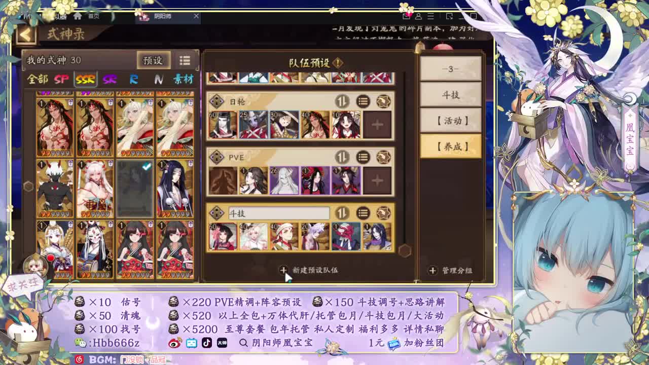 接账号精调/斗技/托管/代肝 第2段
