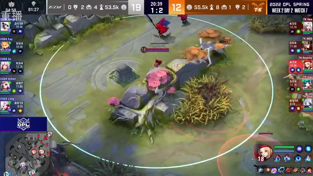 2022OPL春季赛常规赛 第2段