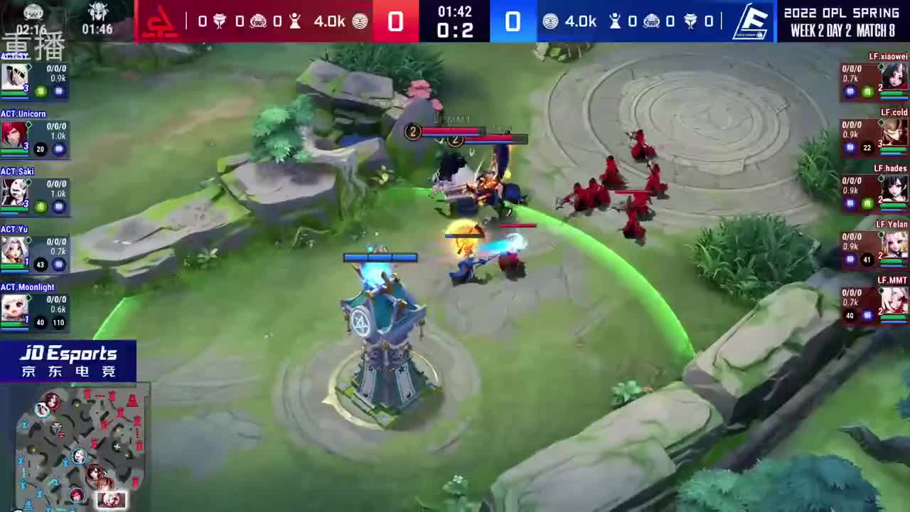 2022OPL春季赛常规赛 第1段