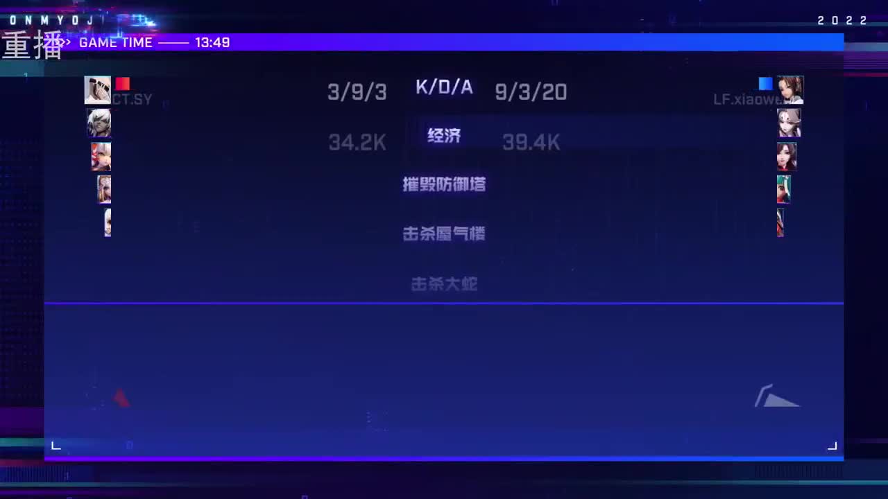 2022OPL春季赛常规赛 第2段