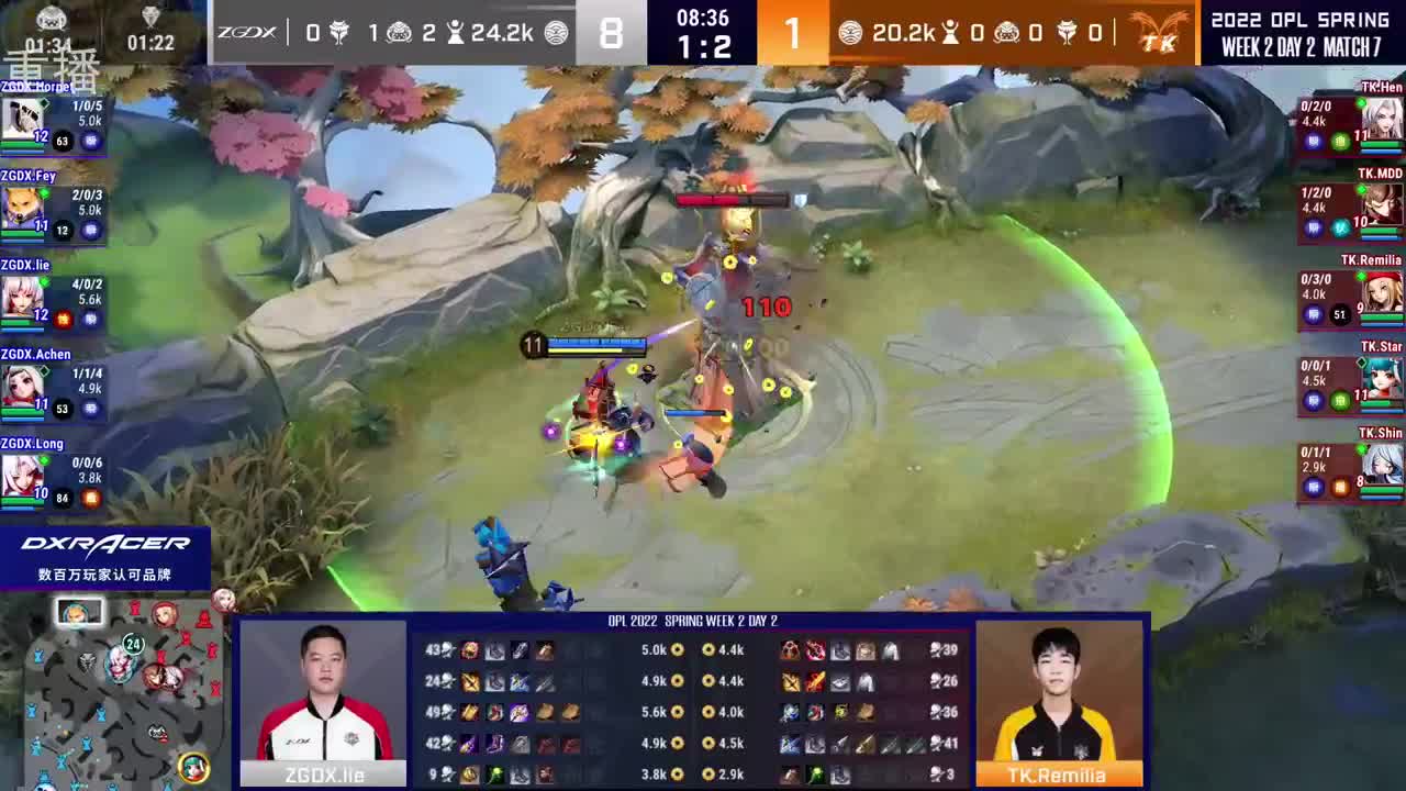 2022OPL春季赛常规赛 第1段