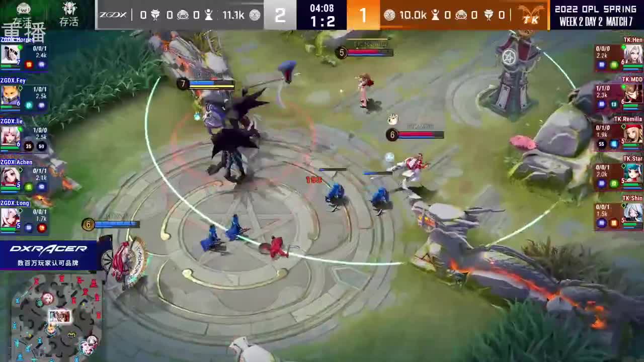 2022OPL春季赛常规赛 第1段