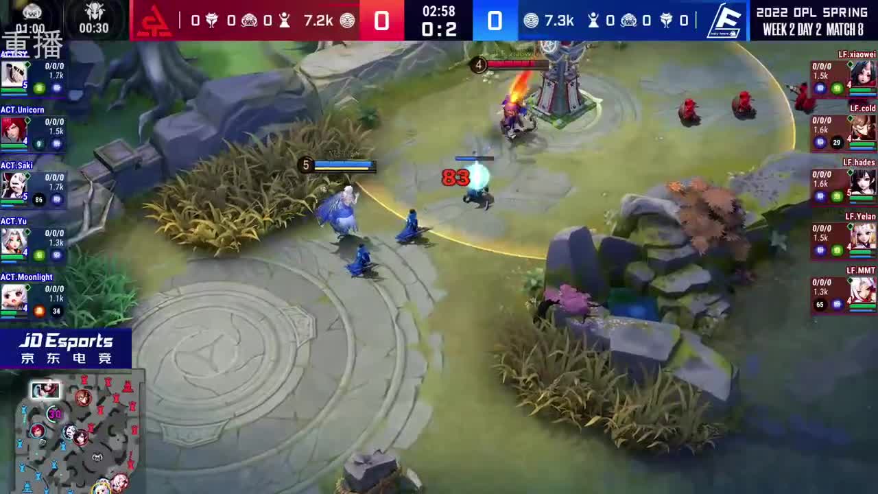 2022OPL春季赛常规赛 第2段