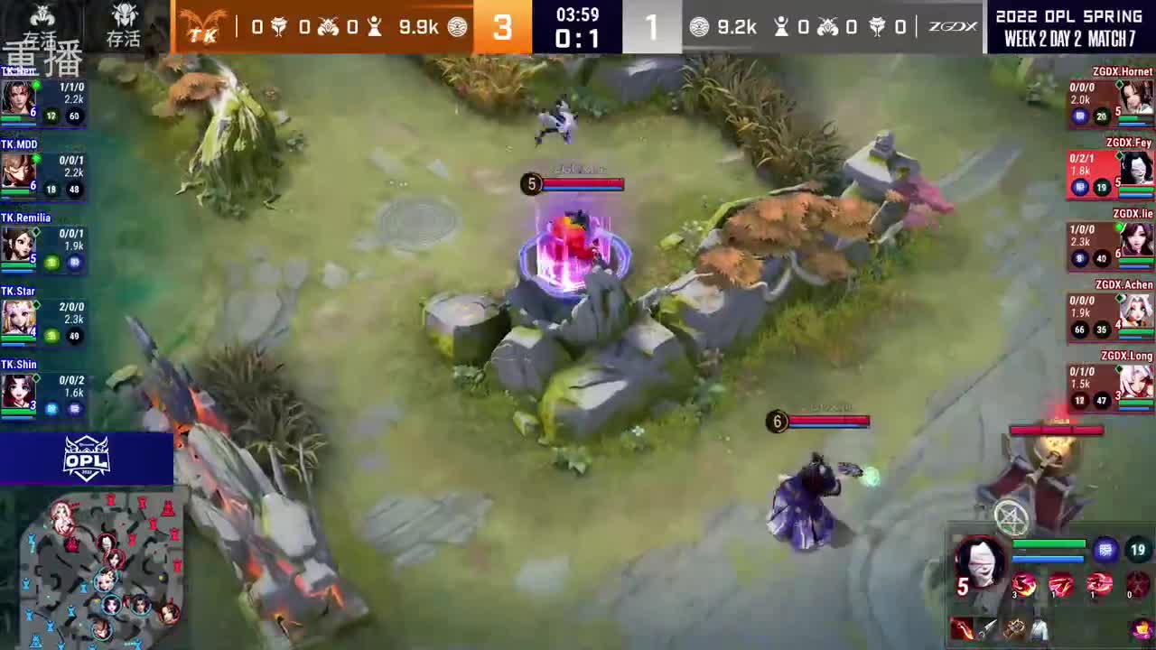 2022OPL春季赛常规赛 第1段