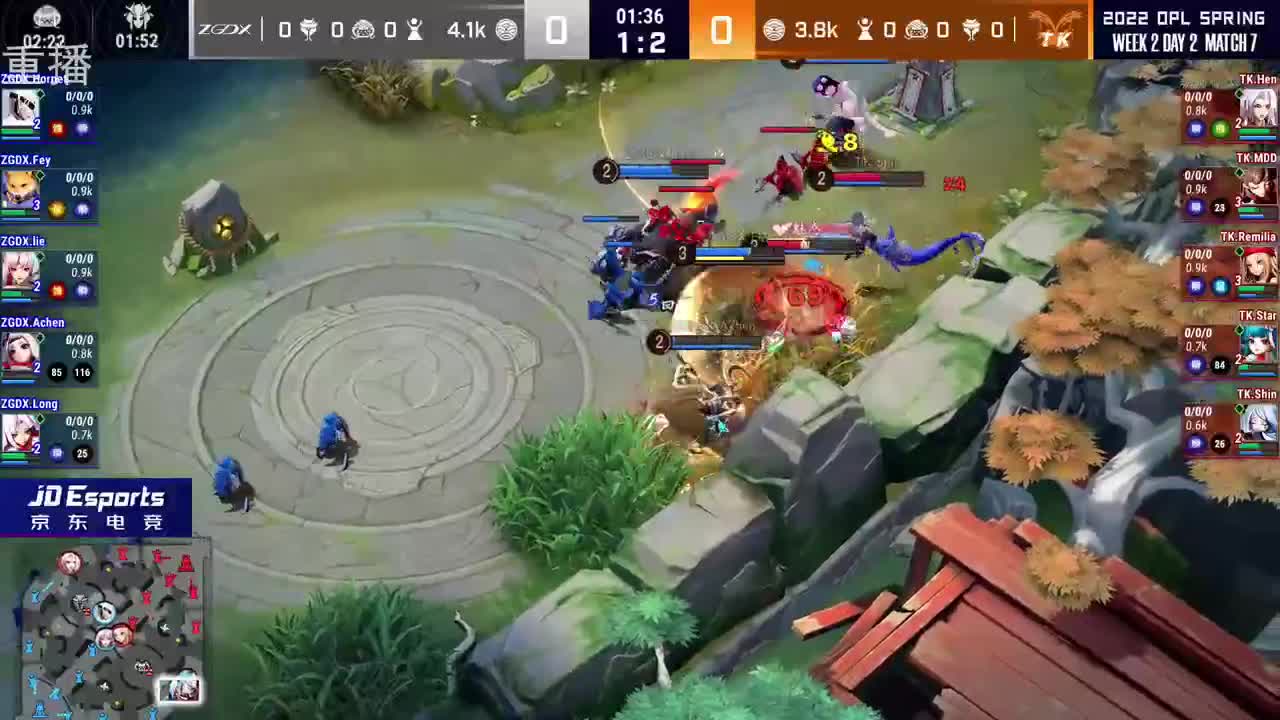 2022OPL春季赛常规赛 第2段