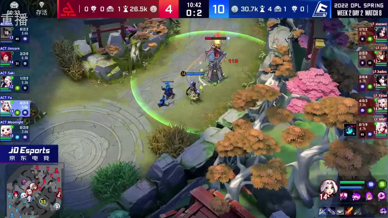 2022OPL春季赛常规赛 第3段