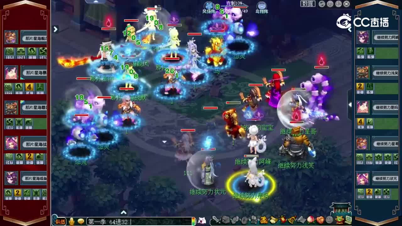 【2022群雄逐鹿】第一届决赛天启组第一轮：那片星海 VS 继续努力【CC情报站】