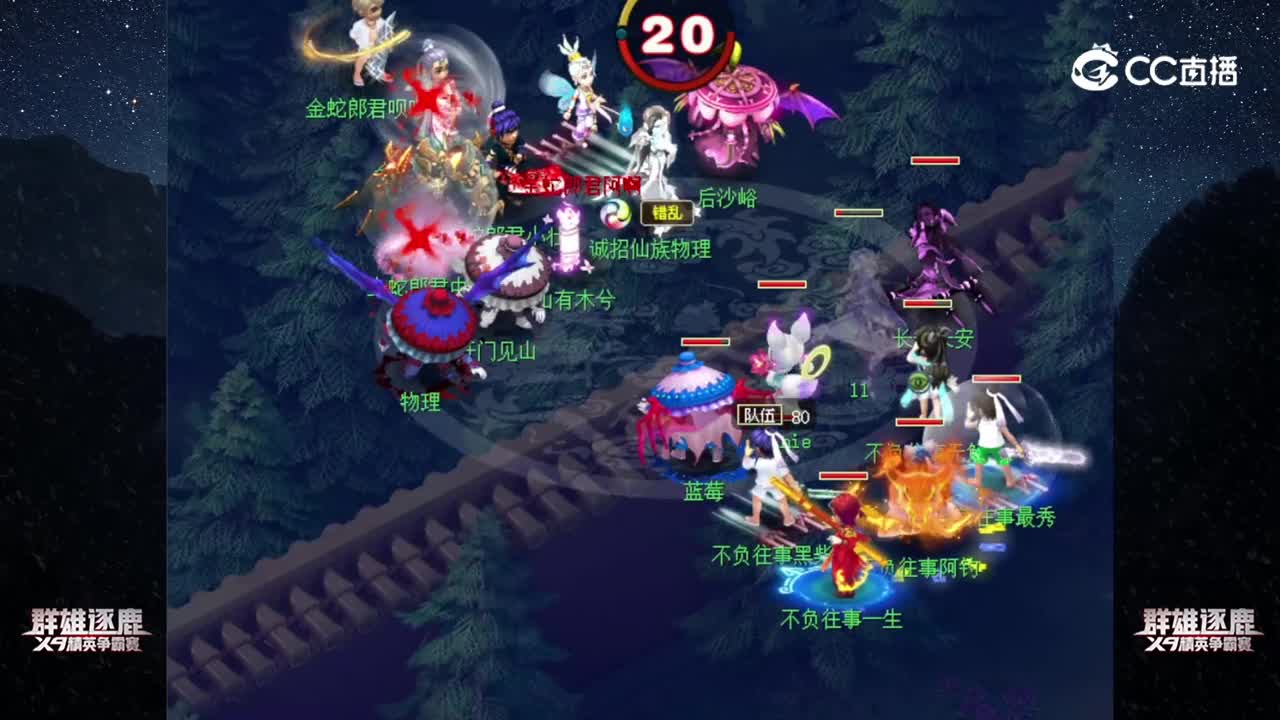 【2022群雄逐鹿】第二届正式赛神威组第三轮：金蛇郎君 VS 不负往事【CC情报站】