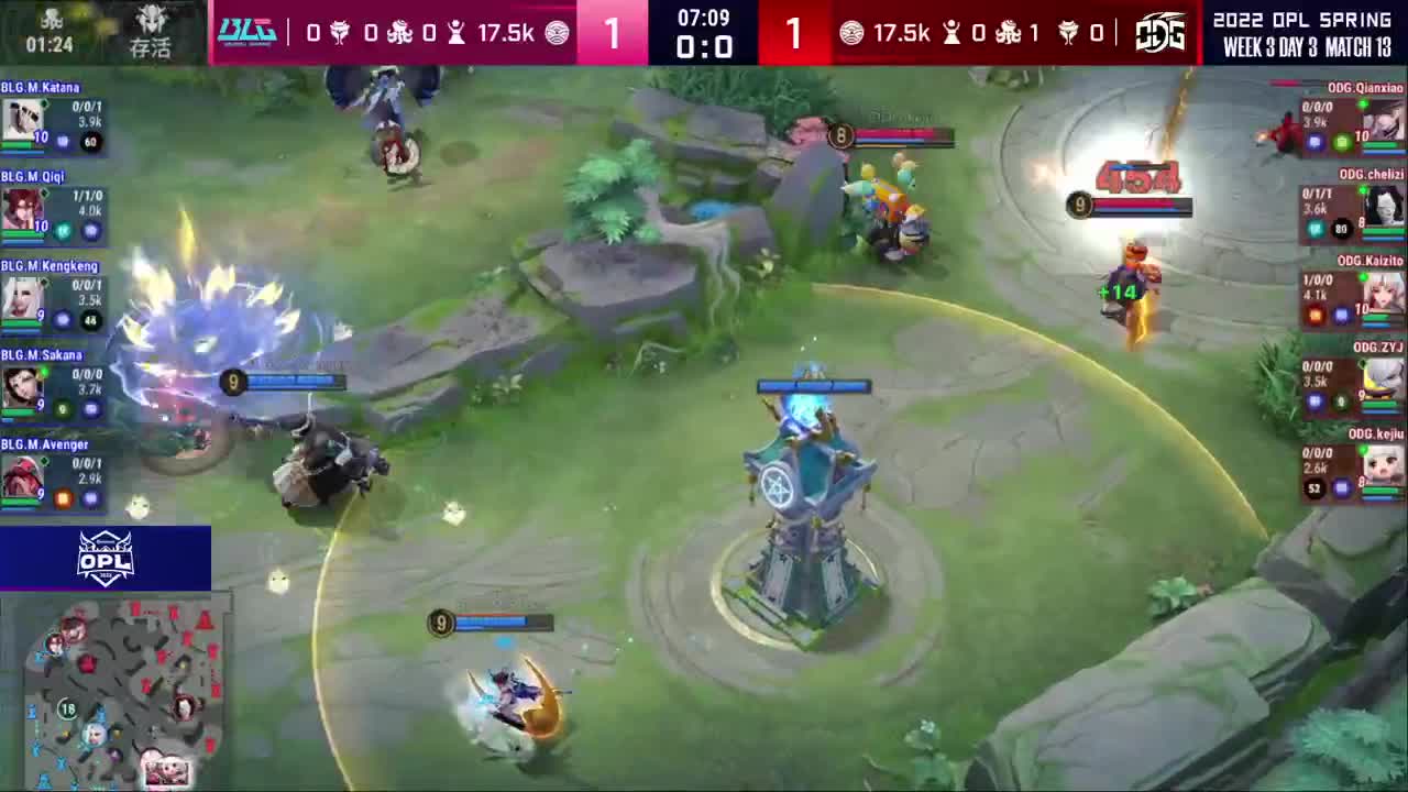 2022OPL春季赛常规赛 第1段
