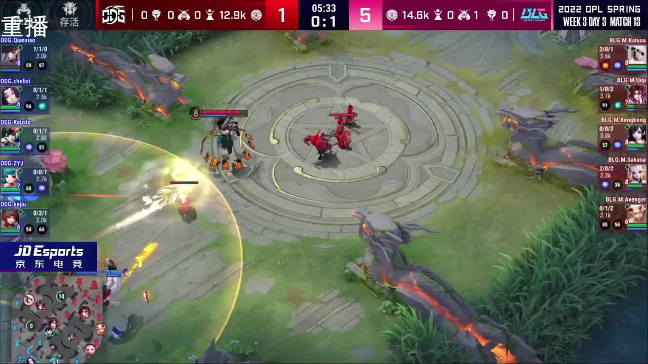 2022OPL春季赛常规赛 第1段