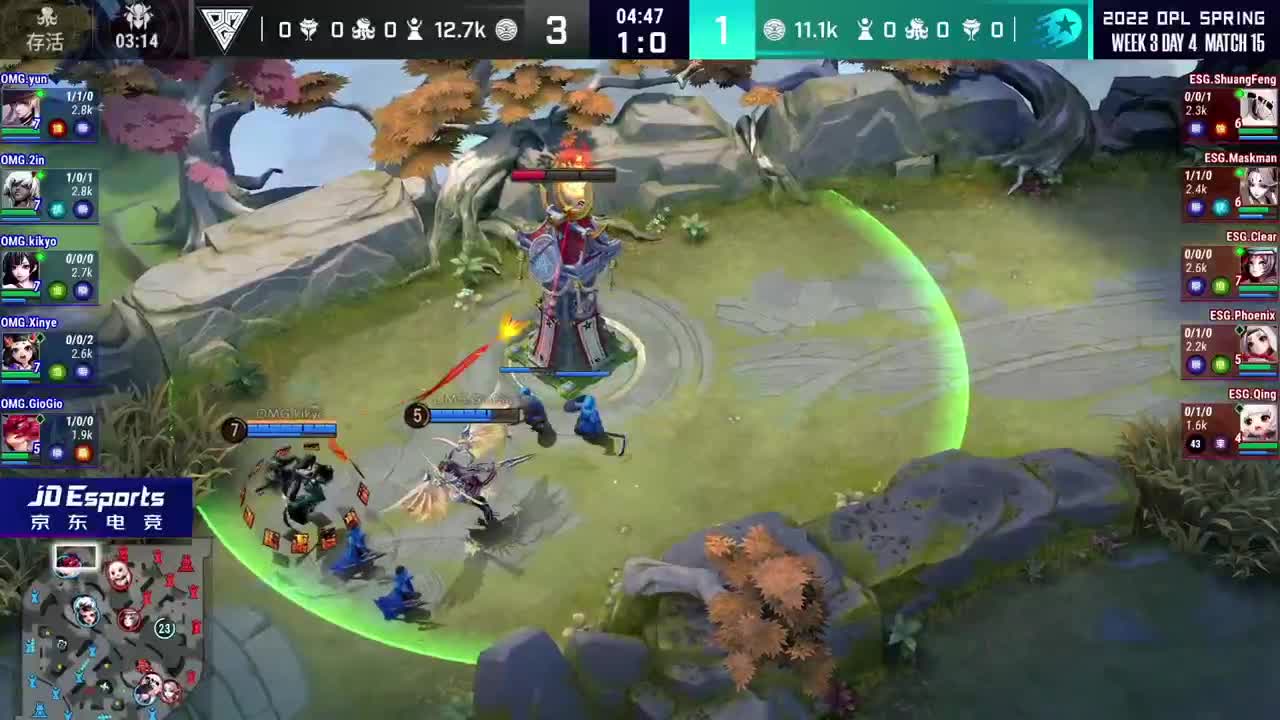 2022OPL春季赛常规赛 第2段