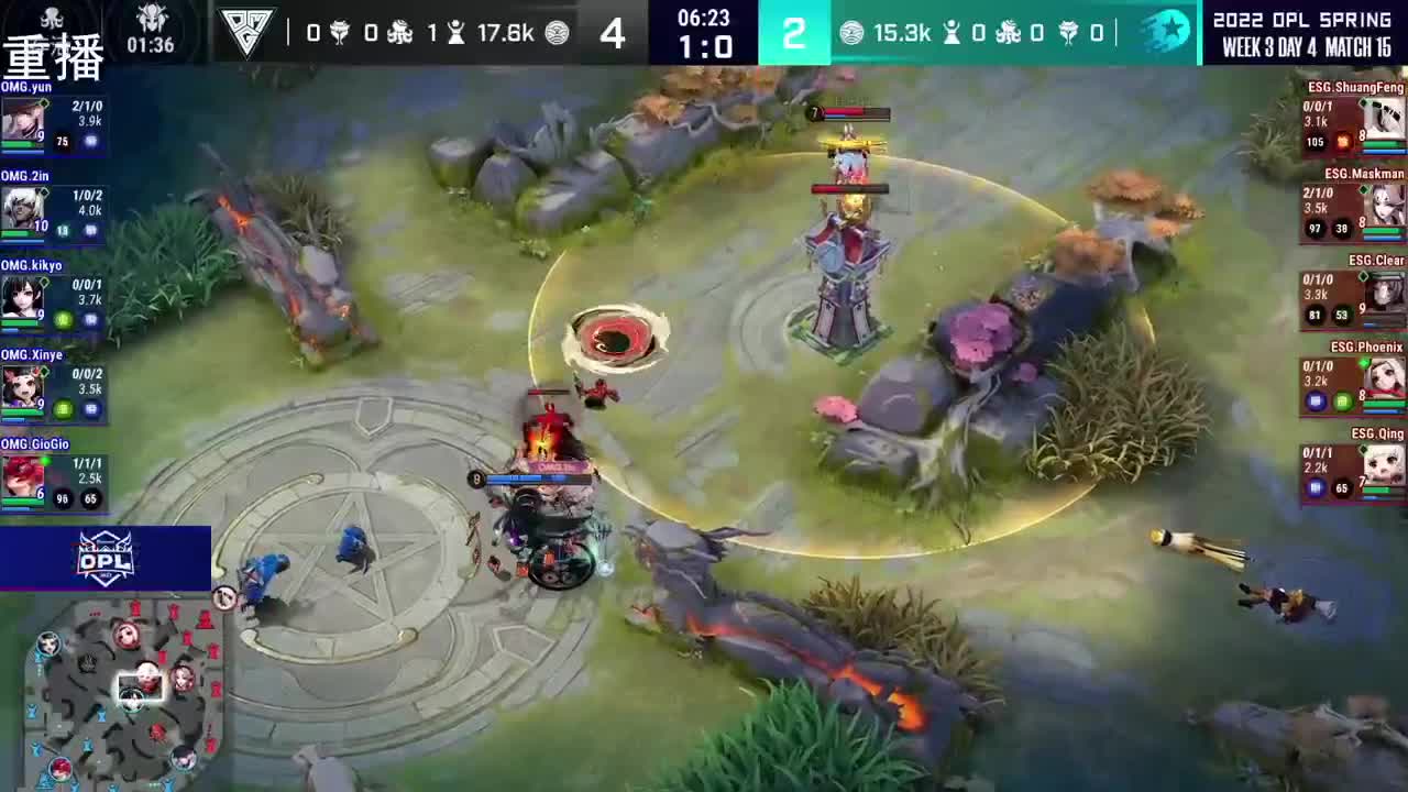 2022OPL春季赛常规赛 第3段