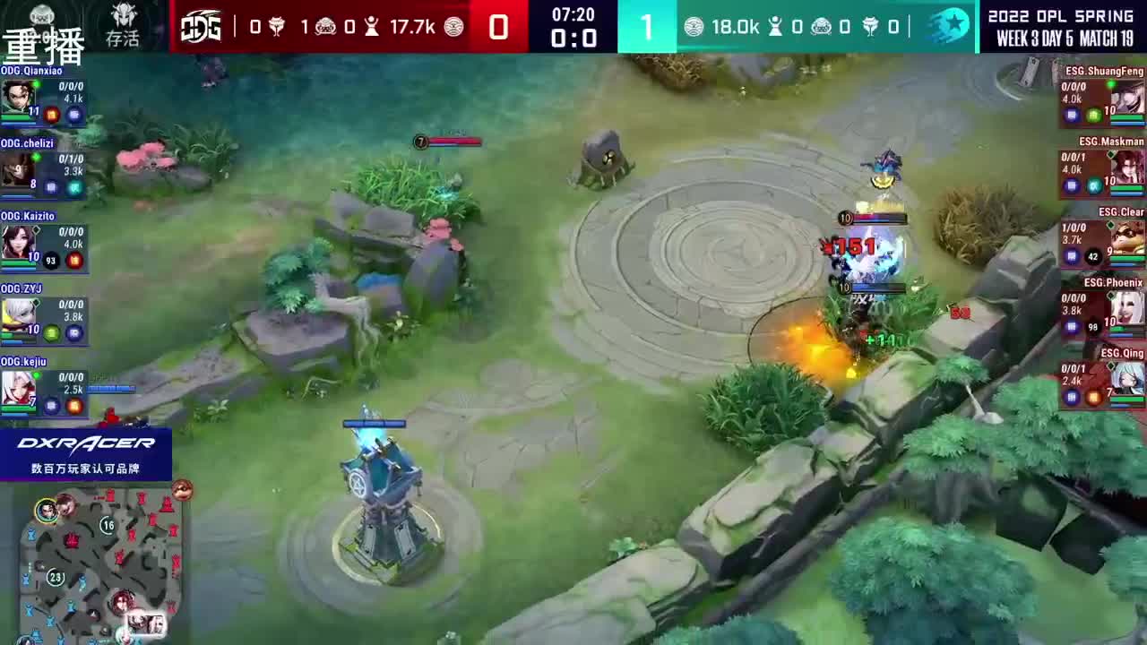 2022OPL春季赛常规赛 第3段