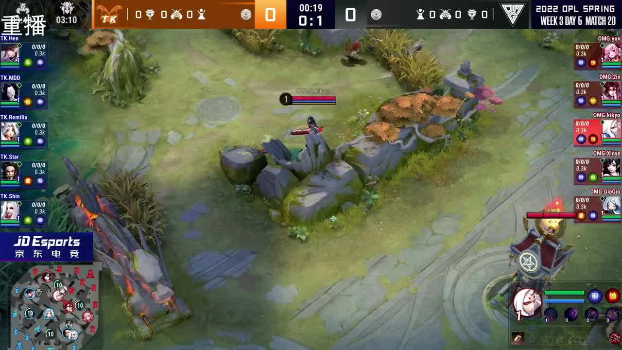 2022OPL春季赛常规赛 第2段