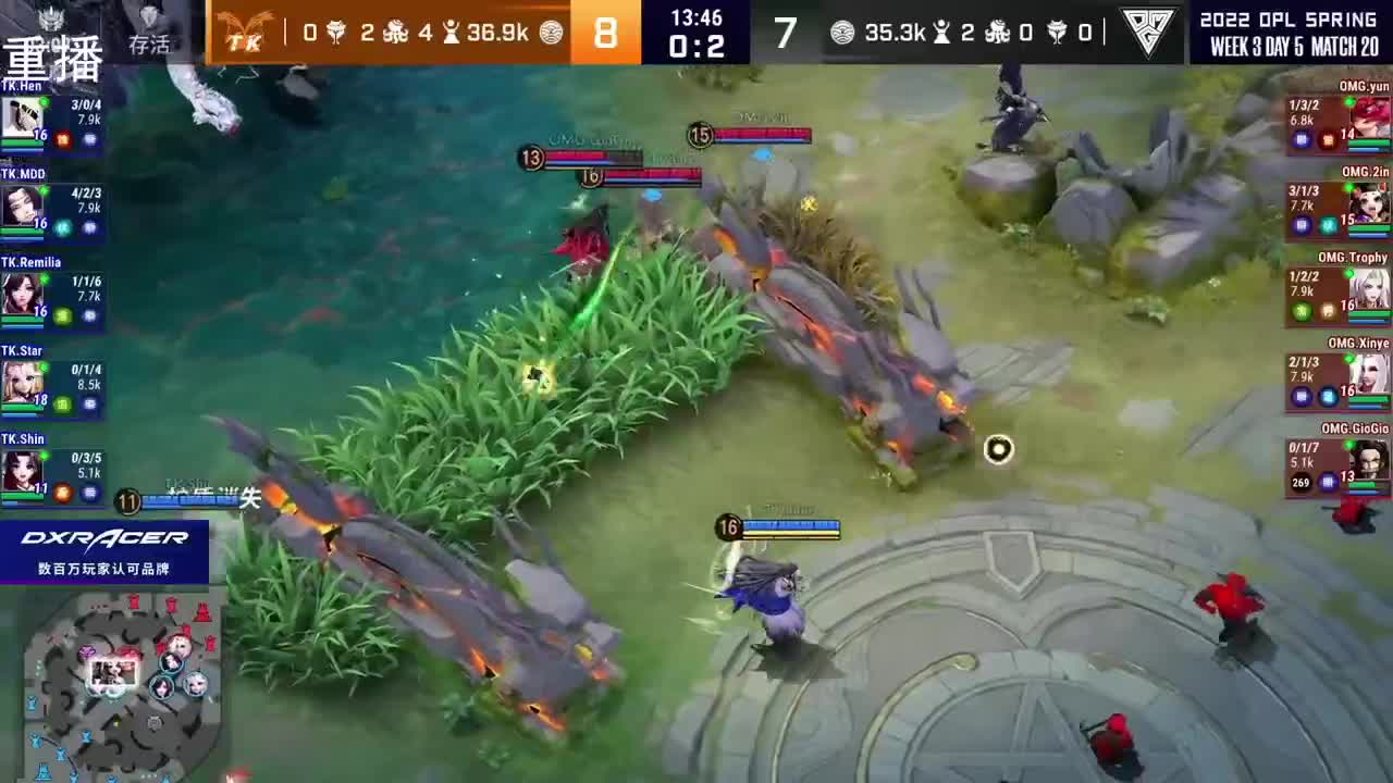 2022OPL春季赛常规赛 第2段