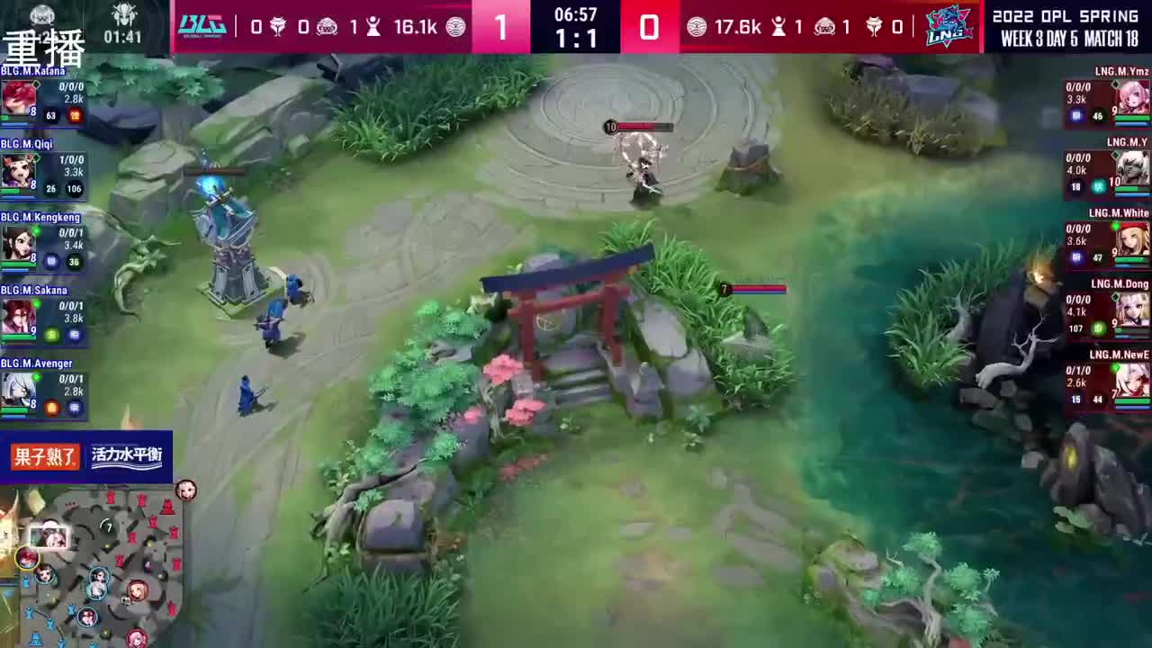 2022OPL春季赛常规赛 第1段