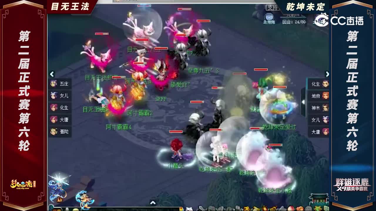【2022群雄逐鹿】第二届正式赛天元组第六轮：乾坤未定VS目无王法【CC情报站】