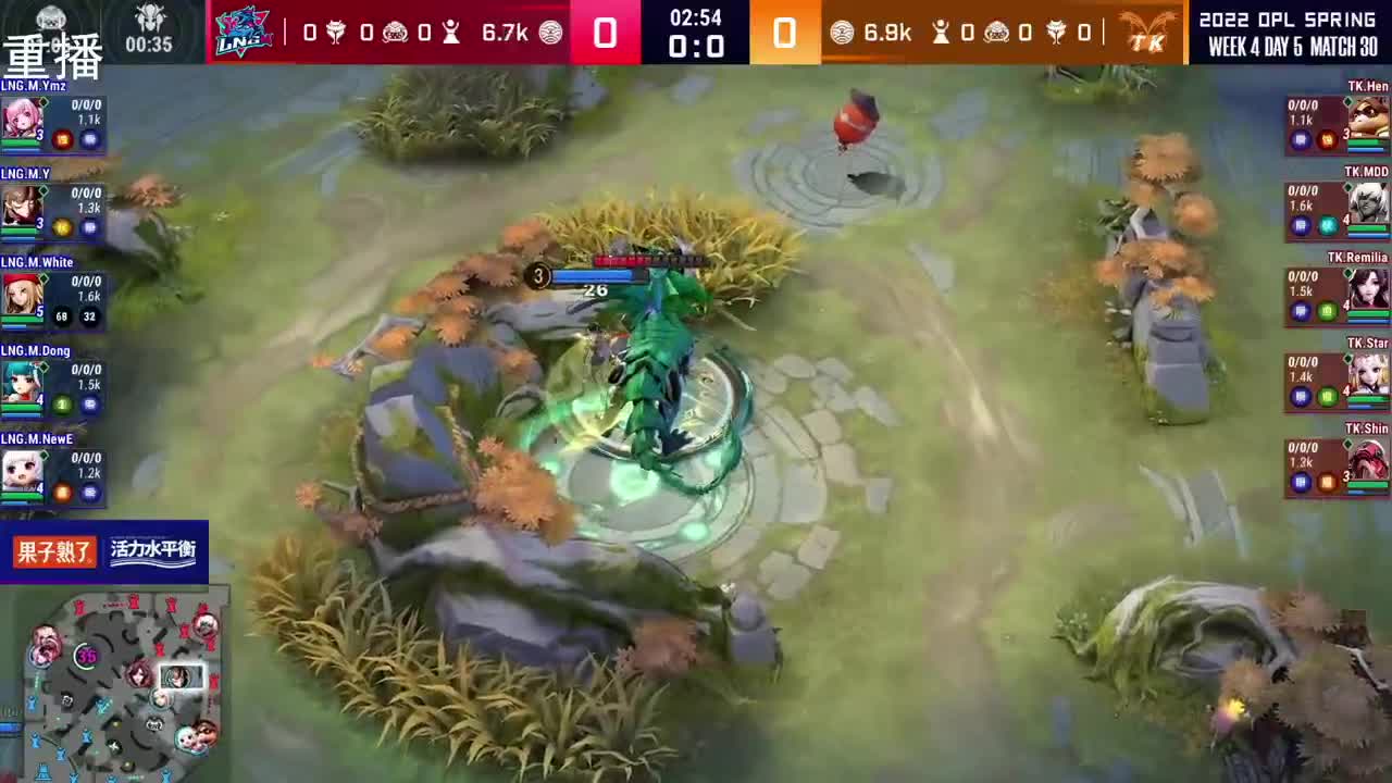 2022OPL春季赛常规赛 第1段