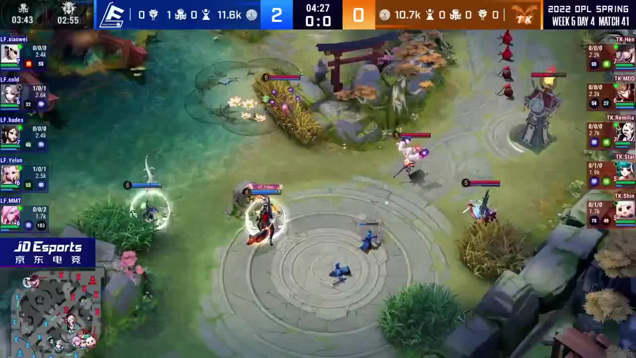 2022OPL春季赛常规赛 第1段