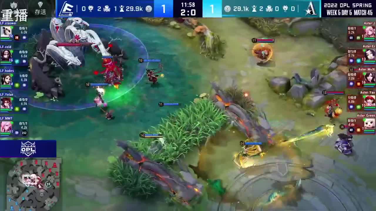 2022OPL春季赛常规赛 第1段