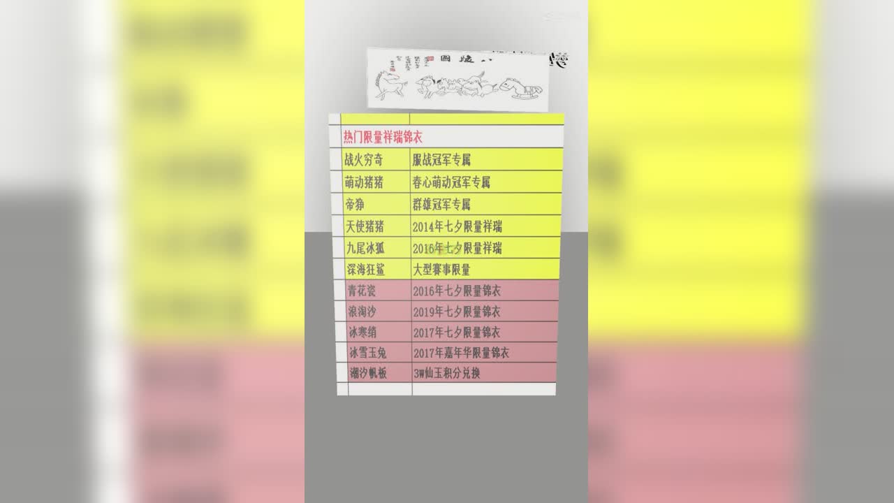 热门限量祥瑞锦衣