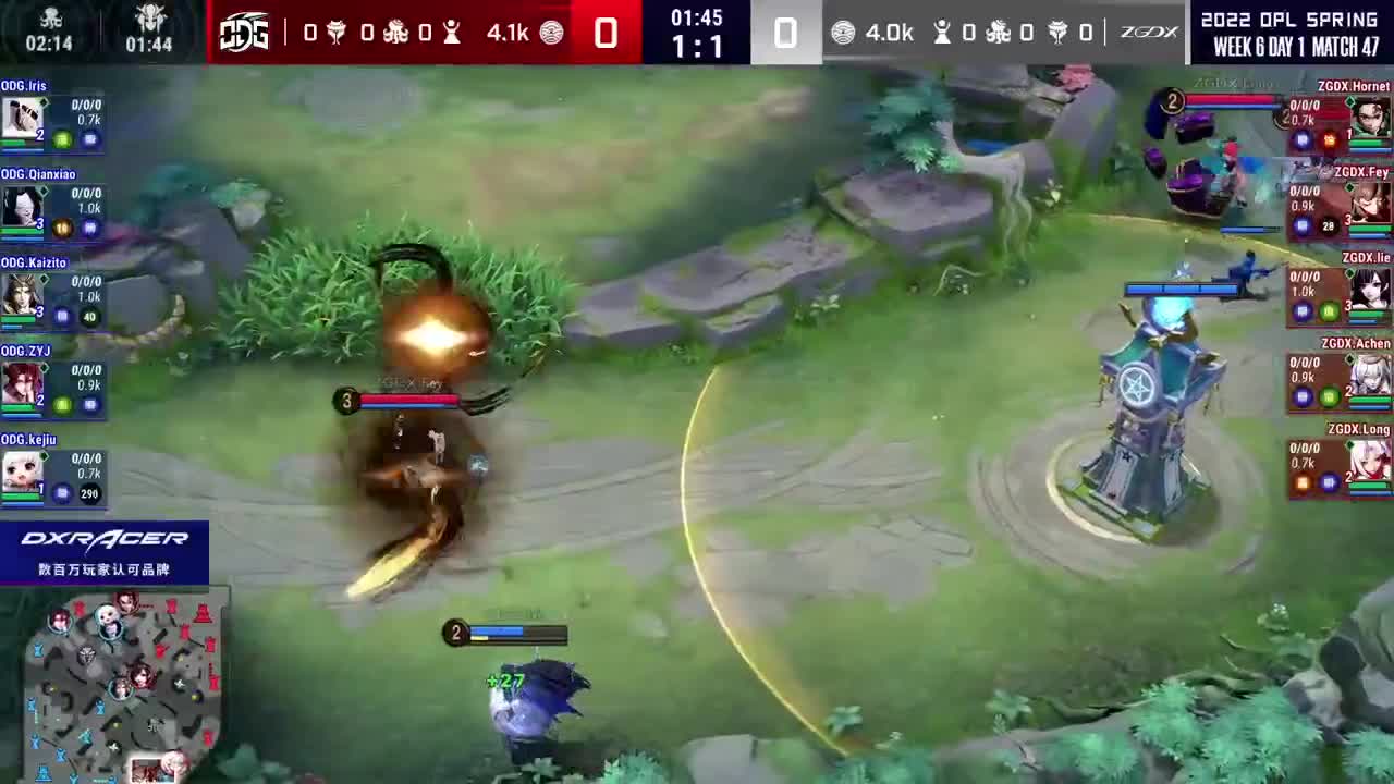 2022OPL春季赛常规赛 第2段