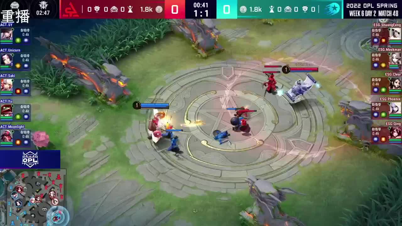 2022OPL春季赛常规赛 第3段