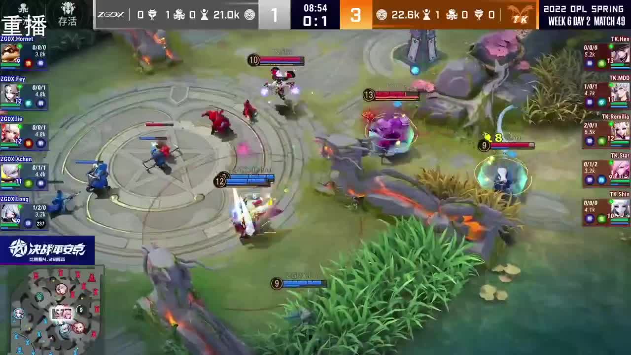 2022OPL春季赛常规赛 第3段