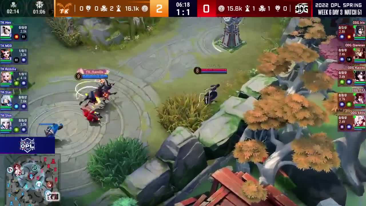 2022OPL春季赛常规赛 第2段